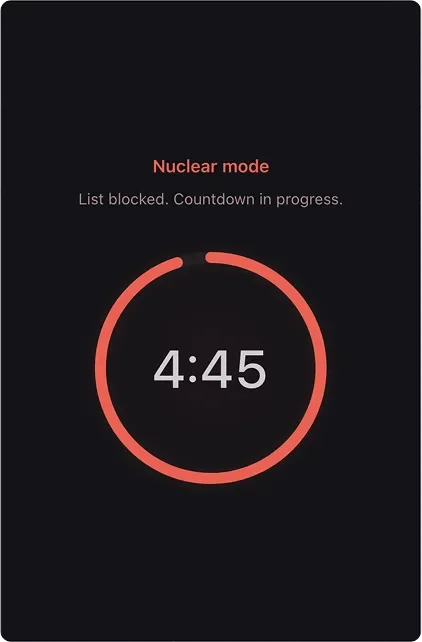 Nuclear Mode — active