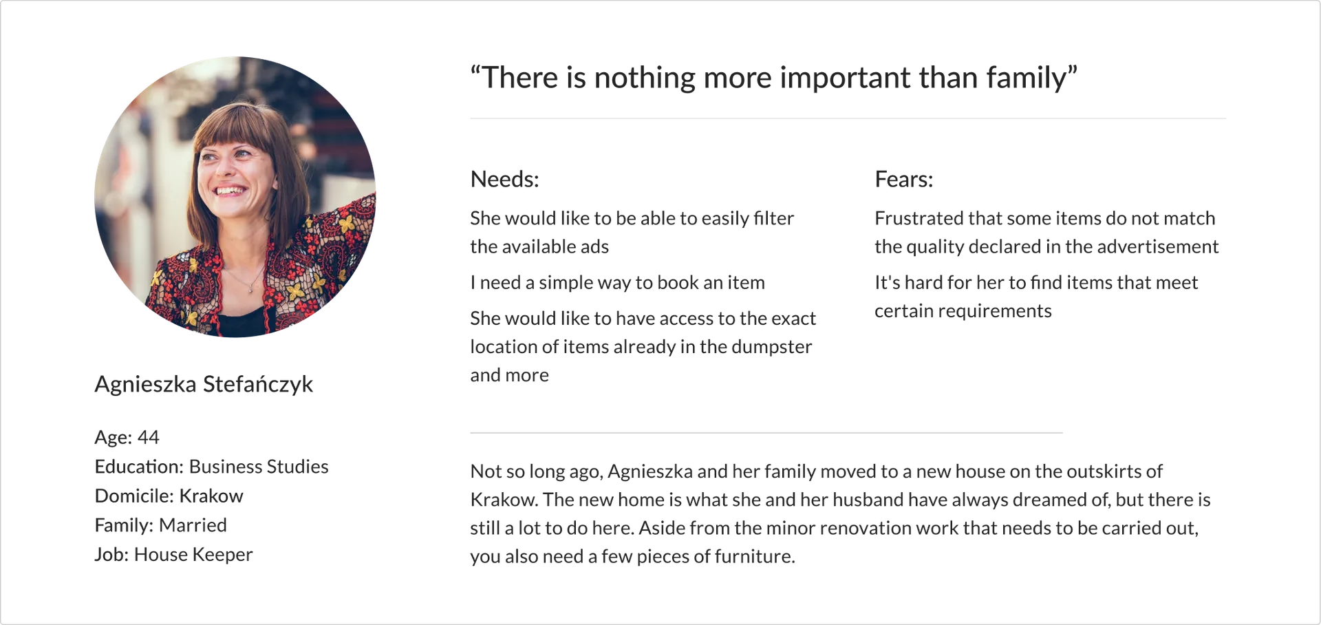 Persona — Agnieszka Stefańczyk